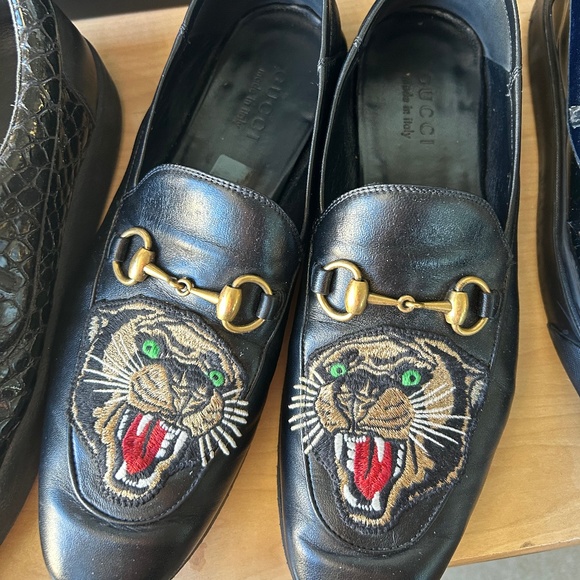 Gucci Horsebit Panther Loafers - Picture 1 of 10